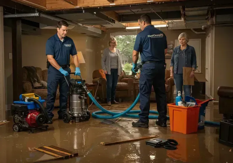 Basement Water Extraction and Removal Techniques process in Clyde, OH